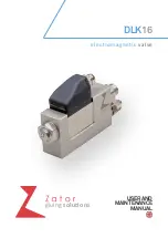 Zator DLK16 User And Maintenance Manual preview