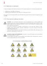 Предварительный просмотр 16 страницы Zator MCZ02 User And Maintenance Manual