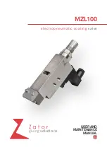 Zator MZL100 User And Maintenance Manual preview