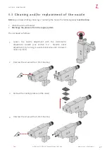 Предварительный просмотр 27 страницы Zator MZL100 User And Maintenance Manual