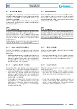 Preview for 51 page of Zattini Group bamar 12 Use And Maintenance Instruction Manual