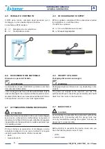 Preview for 6 page of Zattini Group bamar BTM 08 Use And Maintenance Instruction Manual