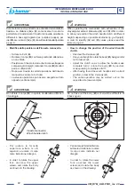 Preview for 12 page of Zattini Group bamar BTM 08 Use And Maintenance Instruction Manual