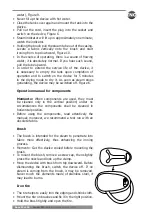 Предварительный просмотр 13 страницы Zauber ECO-220 Hemmafru Manual