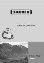 Zauber ECO-250 Manual preview