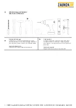 Preview for 4 page of ZAUN24 GTS 180 Mounting Instruction