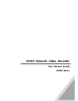 Preview for 1 page of Zavio 8HDD Series User Manual