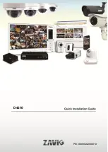 Zavio D4210 Quick Installation Manual preview