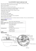 Zavio D5110 Quick Installation Manual preview