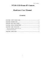 Preview for 2 page of Zavio D611E Hardware User Manual