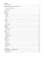 Preview for 2 page of Zavio F 3000 User Manual