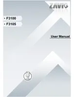 Zavio F3100 User Manual preview