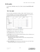 Preview for 52 page of Zavio F5100 User Manual