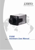 Zavio F520E Hardware User Manual preview