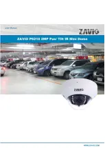 Zavio P6210 User Manual preview