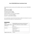 Preview for 2 page of Zavio S5040 Quick Installation Manual