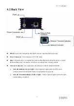 Предварительный просмотр 8 страницы Zavio V111T Hardware User Manual