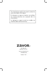 Preview for 32 page of Zavor LID User Manual