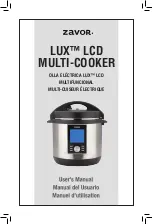 Предварительный просмотр 1 страницы Zavor LUX LCD Series User Manual