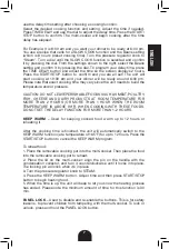 Предварительный просмотр 9 страницы Zavor LUX User Manual