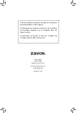 Preview for 124 page of Zavor LUX User Manual