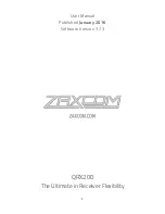 Zaxcom QRX200 User Manual предпросмотр