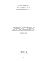 Zaxcom TRX743 User Manual preview