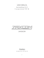 Предварительный просмотр 1 страницы Zaxcom TRXFB3 User Manual