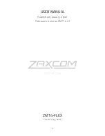 Preview for 1 page of Zaxcom ZMT-421 User Manual