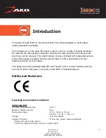 Preview for 5 page of Zaxis Isaac PD User Manual