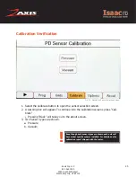 Предварительный просмотр 23 страницы Zaxis Isaac PD User Manual