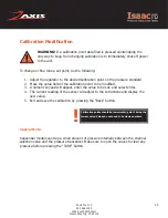 Предварительный просмотр 25 страницы Zaxis Isaac PD User Manual