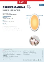 Предварительный просмотр 7 страницы ZAZU Soft Toy Nightlight with Soothing Melodies Bo the bunny Manual