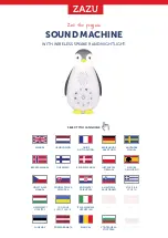 ZAZU Zoe the penguin Manual preview