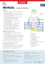 Предварительный просмотр 11 страницы ZAZU Zoe the penguin Manual