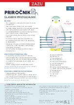 Предварительный просмотр 15 страницы ZAZU Zoe the penguin Manual