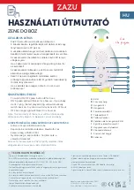 Предварительный просмотр 17 страницы ZAZU Zoe the penguin Manual