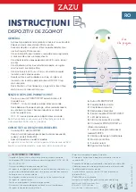 Предварительный просмотр 22 страницы ZAZU Zoe the penguin Manual