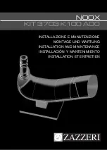 ZAZZERI NOOX 3703 K100 A00 Installation And Maintenance Manual preview