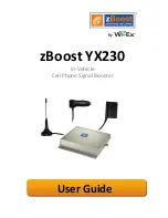 Предварительный просмотр 1 страницы zBoost YX230 User Manual