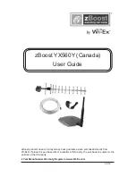 Preview for 1 page of zBoost YX560Y User Manual