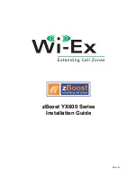 zBoost YX600 Series Installation Manual preview