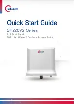 Preview for 1 page of Zcom SP220V2 Series Quick Start Manual