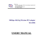 Preview for 1 page of Zcom XG-650E User Manual