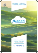 ZCS AZZURRO 1PH HYD3000-ZP1 User Manual preview