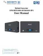 Предварительный просмотр 2 страницы ZCS AZZURRO 1PH HYD3000-ZP1 User Manual