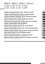 Preview for 3 page of ZDS P H3 Series Installation - Operating Instructions - Safety