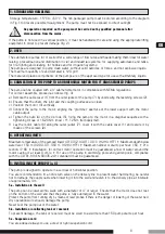 Preview for 9 page of ZDS P H3 Series Installation - Operating Instructions - Safety