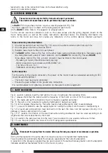 Preview for 10 page of ZDS P H3 Series Installation - Operating Instructions - Safety