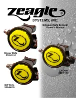 Zeagle CW Octo 320-5010 Owner'S Manual предпросмотр